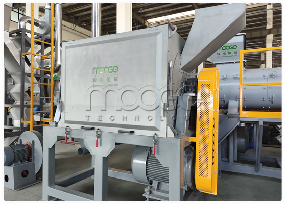 Cleaning Washing Waste Shredder Crusher Machine Recycling Line PP PE Plastic Bottles