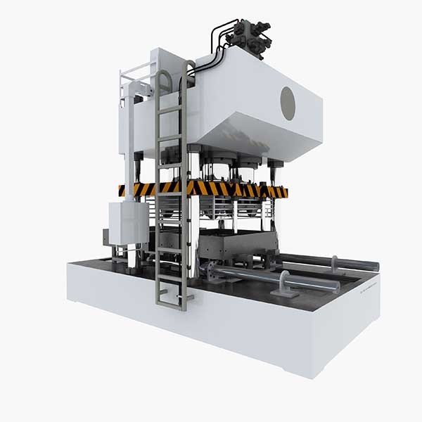 Mexico Double Molds Pallet Making Equipment For Wood Sawdust