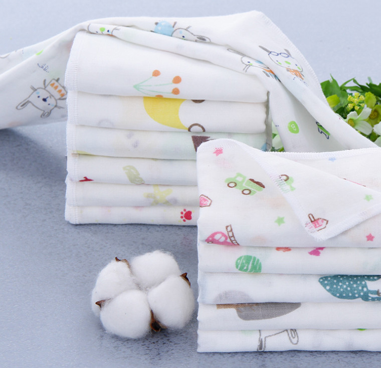 Two Layers 40S 125GSM Double Gauze Material Bamboo Swaddle Blanket