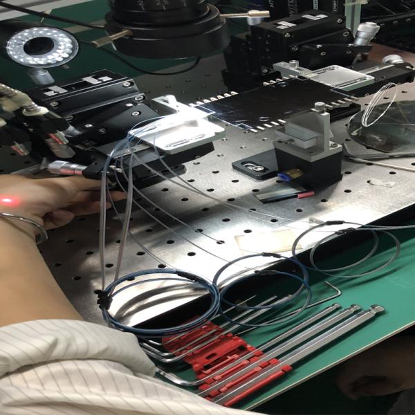 150Ghz 17CH Athermal Fiber Optic CWDM DWDM AAWG Module / Fiber Optic PLC Splitter Module