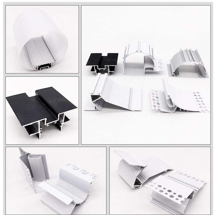 Extruded Aluminium Profiles For Led Tape Installation Mill Finished 10mm Wide