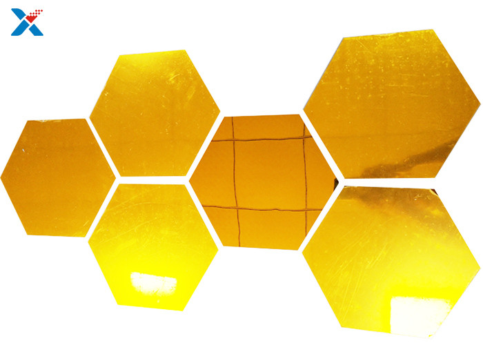 3mm Gold Acrylic Sheet Plastic Perspex Boards For Decoration