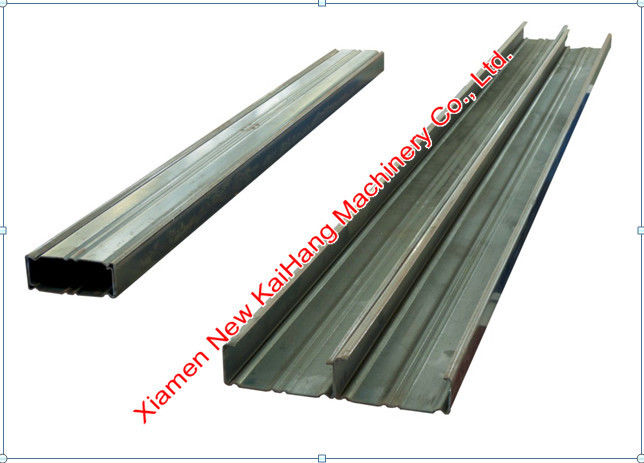 Blue Upright Roll Forming Machine / Boxbeam Panel Forming Machine For Shelves System