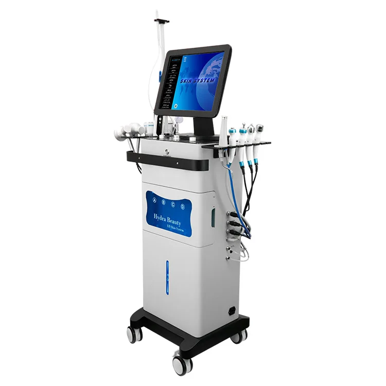 Multifunctional Hydro Dermabrasion Profession Anti Aging Diamond Peeling Injection Facial Oxygen Beauty Equiment
