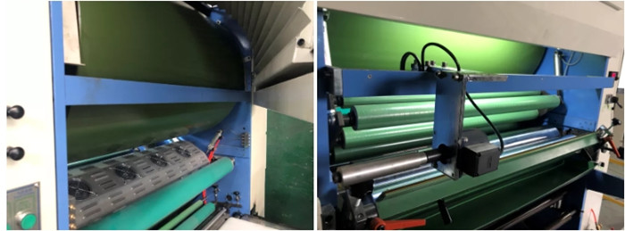 JIGUO Automatic Film Laminator Machine Flying Knife FMZ-1080BN High Speed