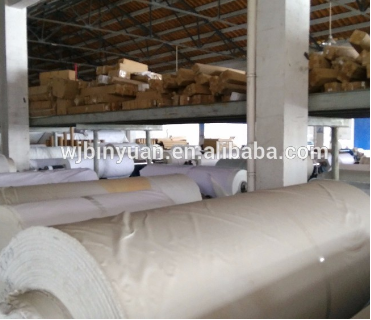 BY-S6 Glossy waterproof inkjet stretched printing canvas roll 80% polyester 20%cotton