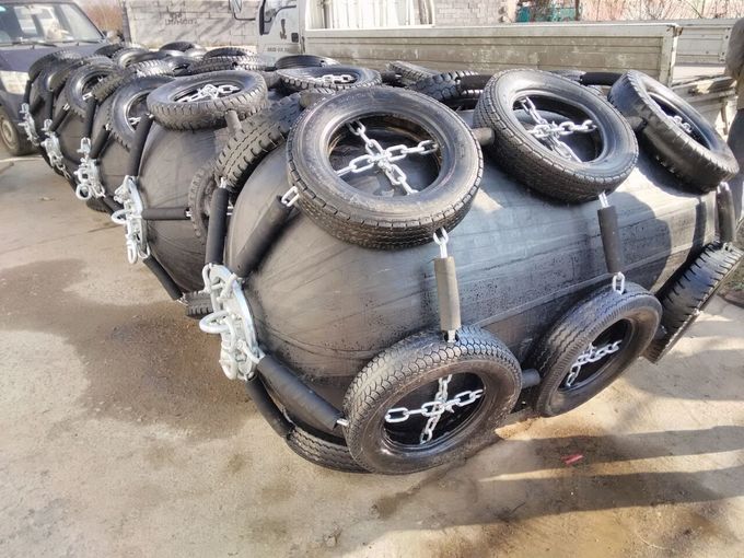 Dia 0.5m-4.5m International Certification 50KPA Pneumatic Rubber Fender 6