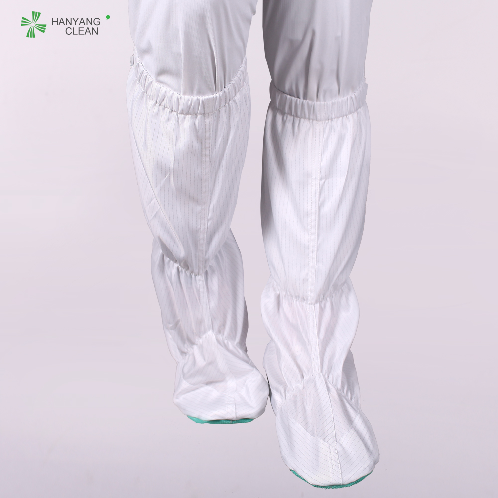 Autoclavable Anti Static ESD Shoes Cover Washable For Cleanroom