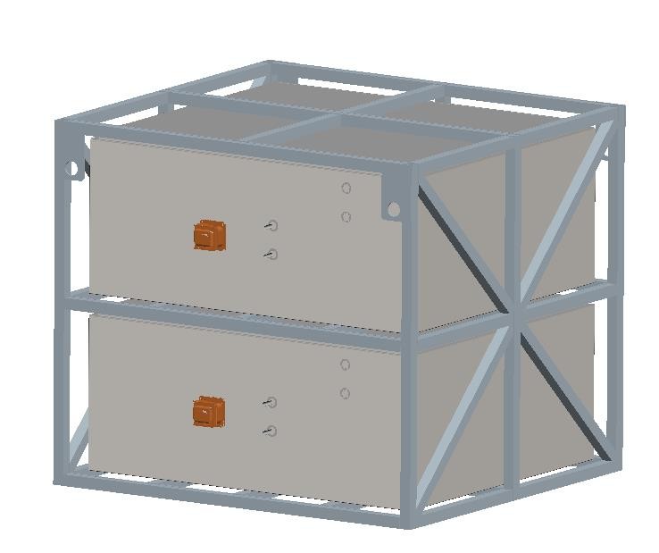 614.4V 255Ah Loader Battery Mechanical Loader System Lithium Battery Battery Pack