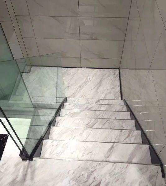 Stairs Tread Step And Risers China Factory Customized Size Marble Stone Slab Tile