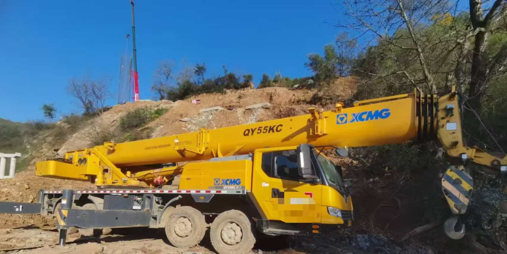 Xc Mg Heavy Equipment Qy40KC-1 40 Ton Used Mobile Truck Crane for Sale