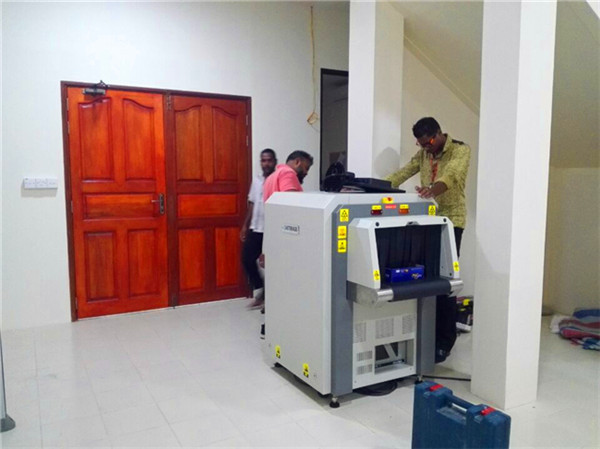 Airport X Ray Baggage Scanner Integrated With Stainless Steel