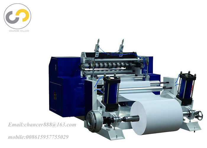Automatic thermal paper roll slitting machine, thermal paper roll cutting machine