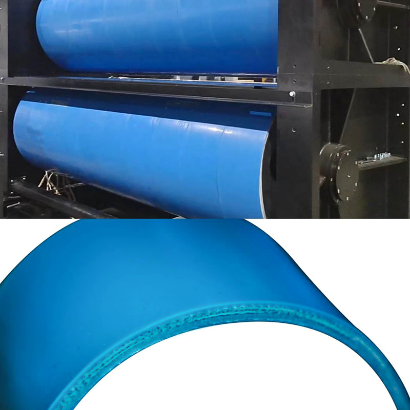 Conveyor Roller Lagging