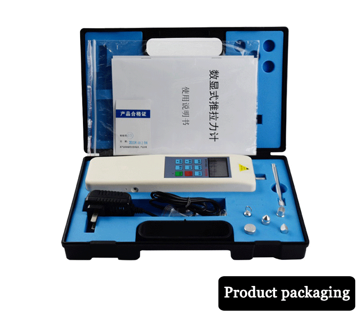 High Precision Digital Push Pull Dynamometer Force Tester for Measuring 500N 50kg