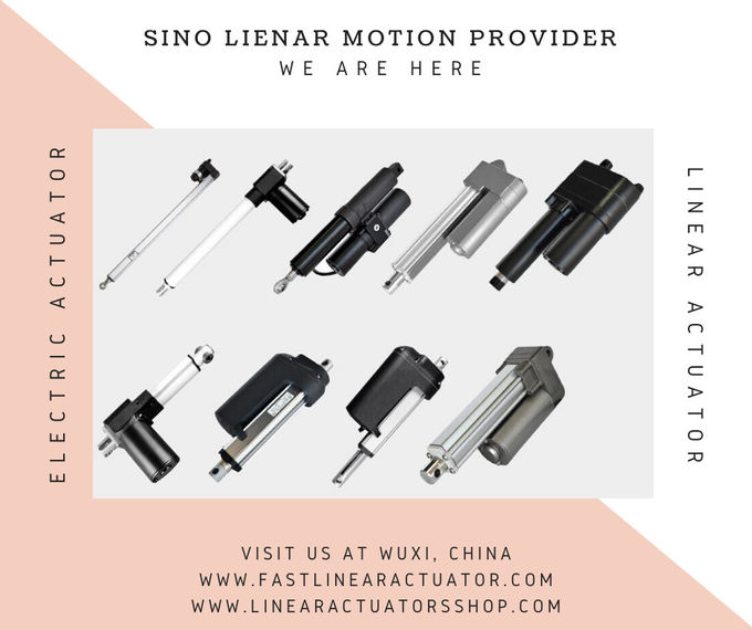Pound Linear Drives Remote Controller Electric Linear Rod Actuator With Mounting Bracket