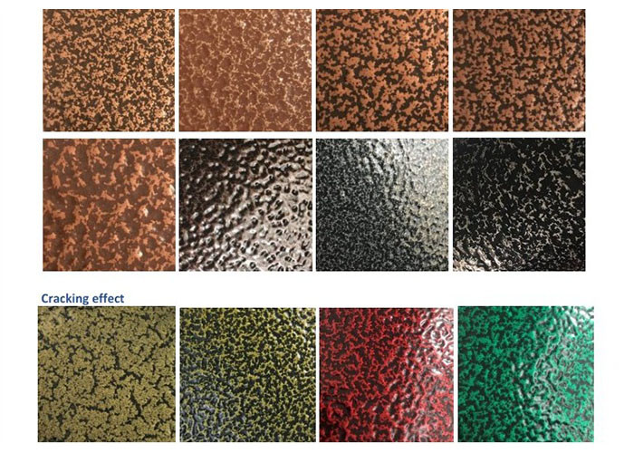 Hsinda Epoxy Powder Coat Paint Antique Copper Rough Hammertone Finish