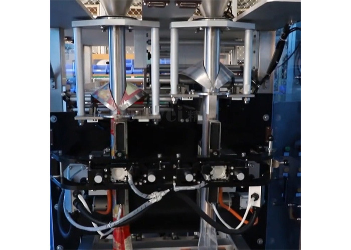 Double Filling Vertical Form Fill Seal Machine For Bag