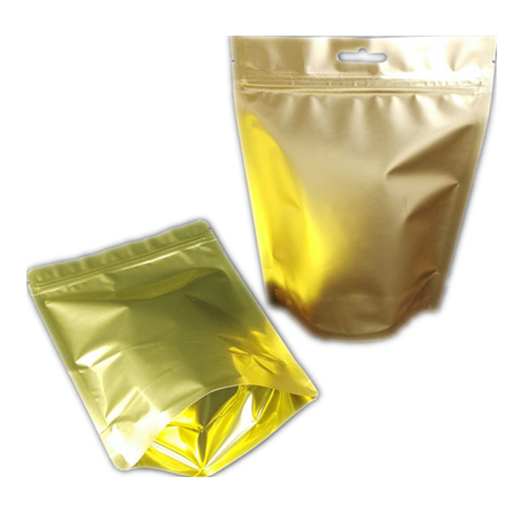 Accepted Up to 10 Colors Available Smell Proof Stand Up Pouch Bag Heat Seal Zipper Top