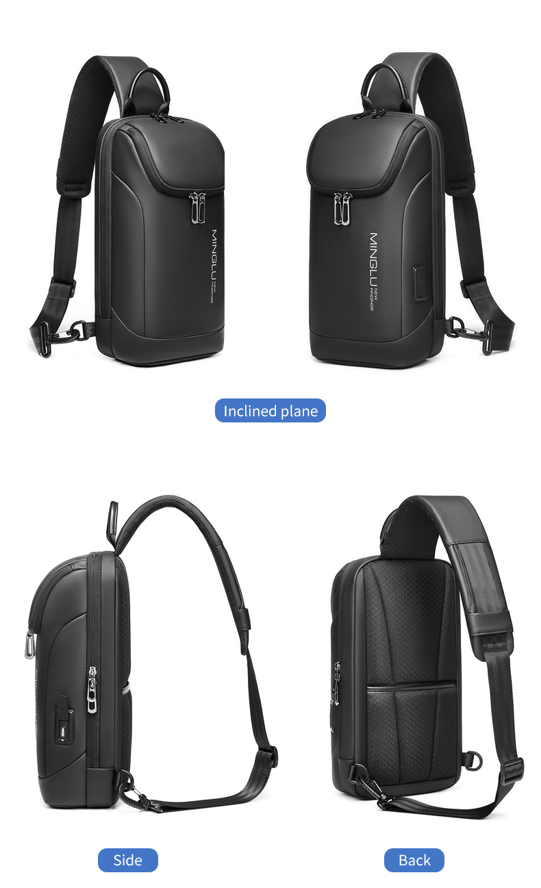All Seasons Mens Sling Messenger Bag Teenager Crossbody Bag Anti Theft