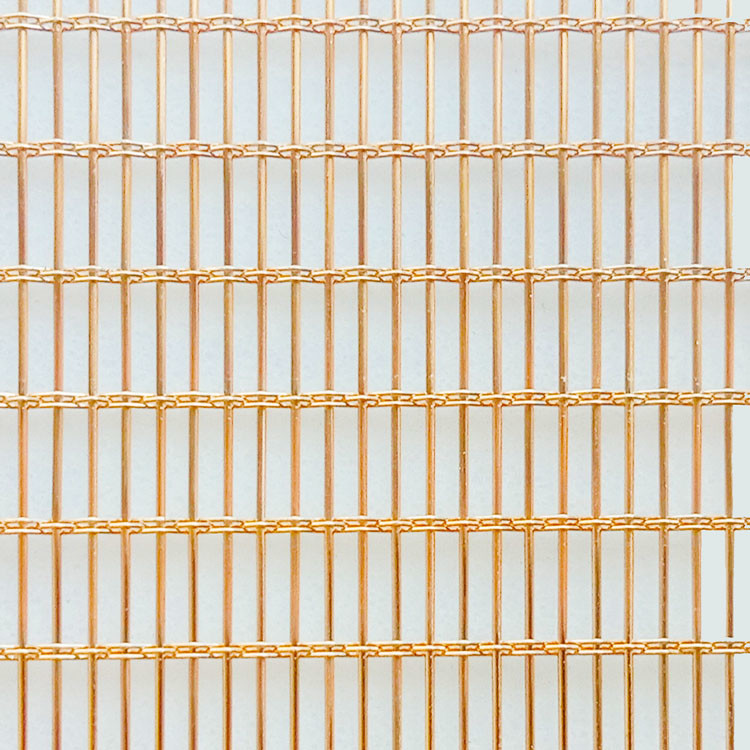 Clear Bronze Grey Tinted Laminated Glass Fabric With Metal Wire Mesh
