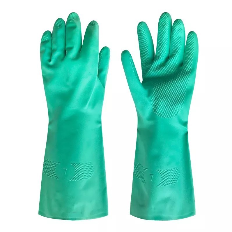 Industrial Leather Nitrile Gloves For Industrial Safety Equipment