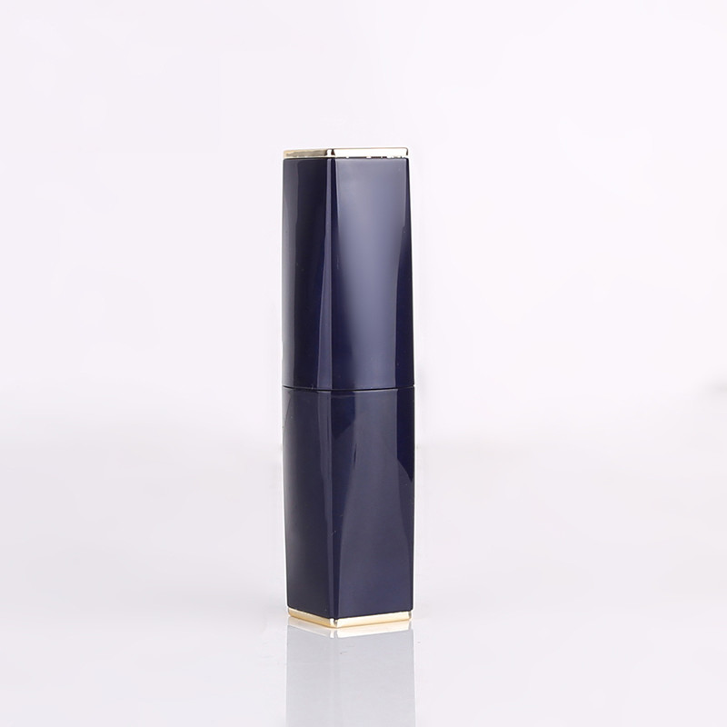 Lightweight Luxury Empty Black Lipstick Tubes Packaging Custom Color And Size
