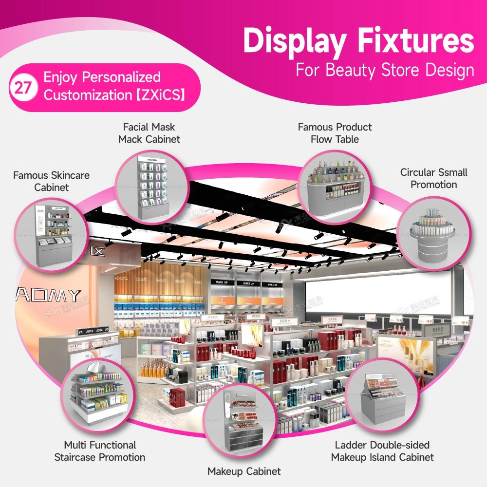 27-ZXiCS Beauty Store Design With Exclusive Private Customization Series