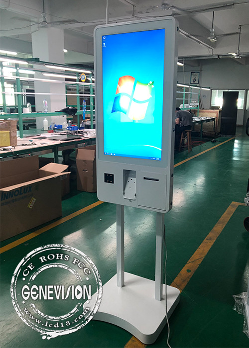 32 Inch Lcd Touch Screen Self Checkout Kiosk Pos Machine Card Reader Terminal System
