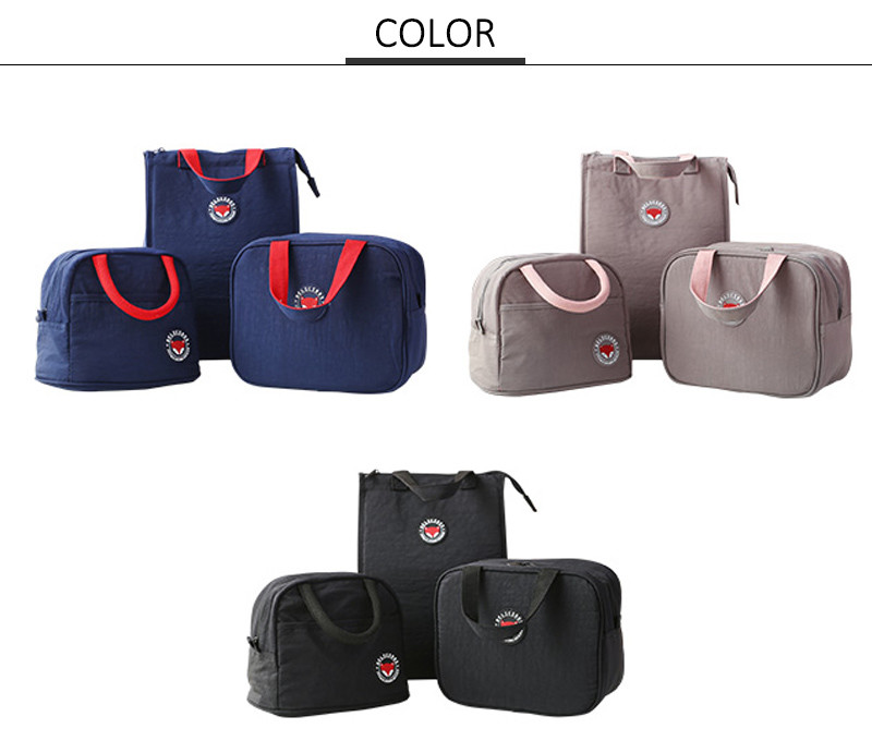Waterproof Folding Insulated Kid Lunch Bag For Picnic