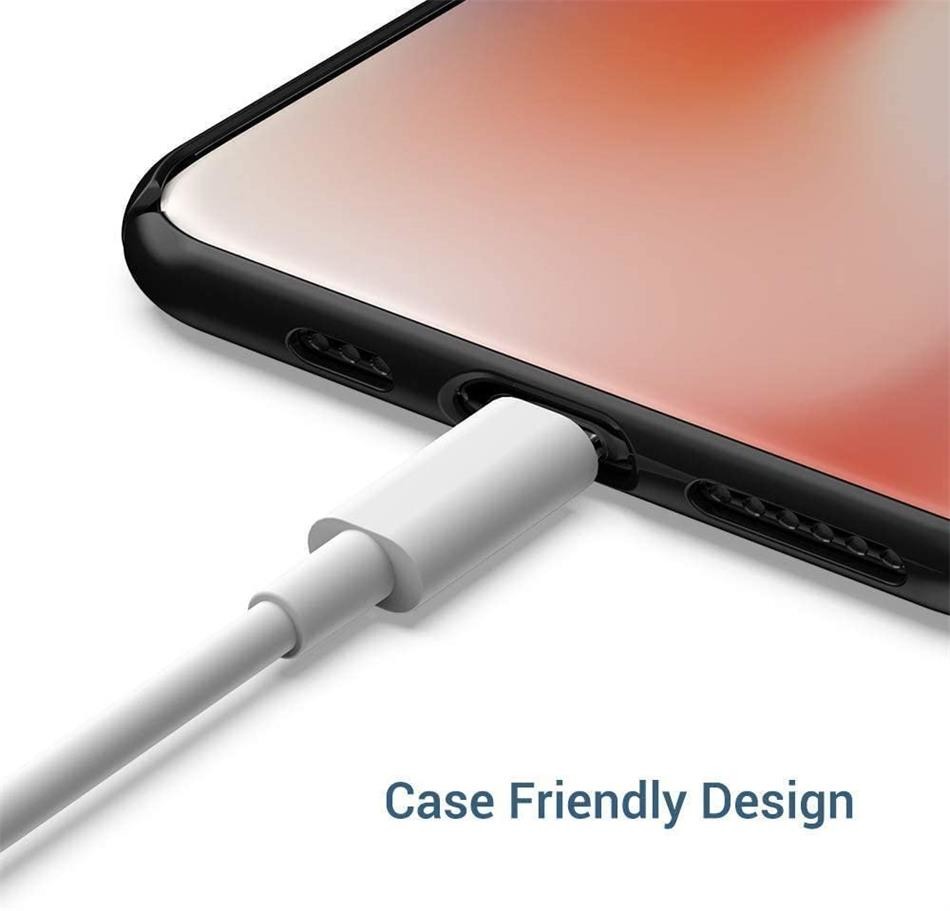 TPE Lightning IPhone Charger Cable 2.4A , 6FT Lightning To USB Cable For IPhone 12 11 Pro Max Xs