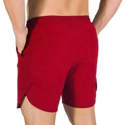 Wholesale Customized Logo Double Layer Men Shorts Quick Dry Breathable Polyester Pockets Running Shorts for Men