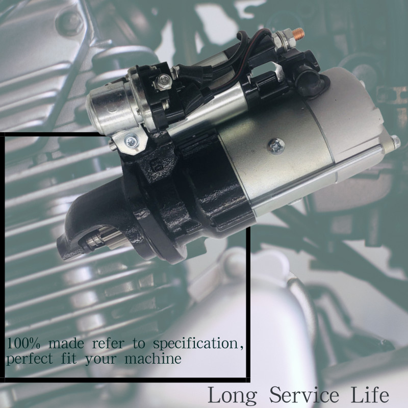 Excavator Starter Motor 4948058 5266525 For Heavy Machine Diesel Engine Spare Parts