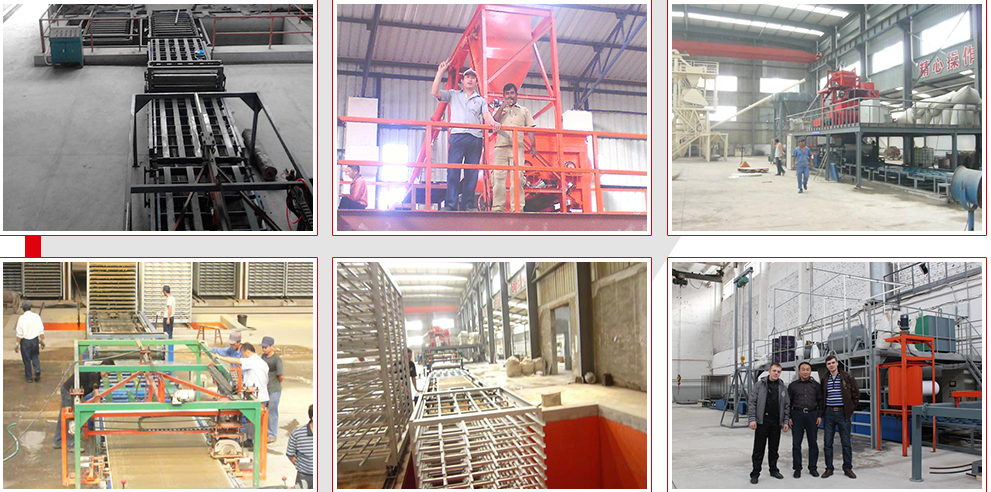 Fully Automatic Mgo Board Production Line Building Material Machinery 2000 Sheets Capacity