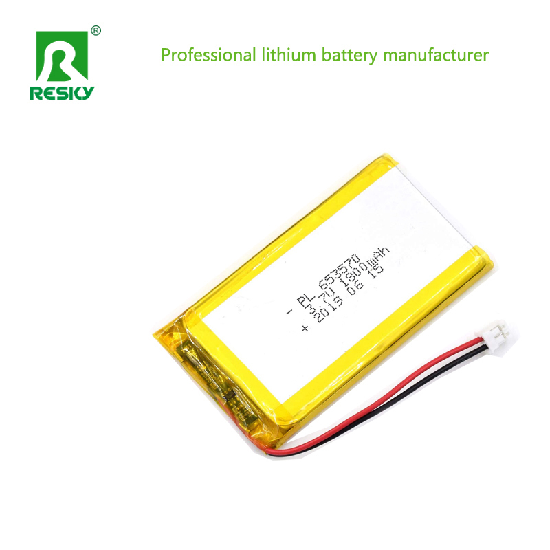 Solar Lithium Polymer Battery Cell 3.7V 604060 654060 2000mAh Batteries For Portable Exchange Devices