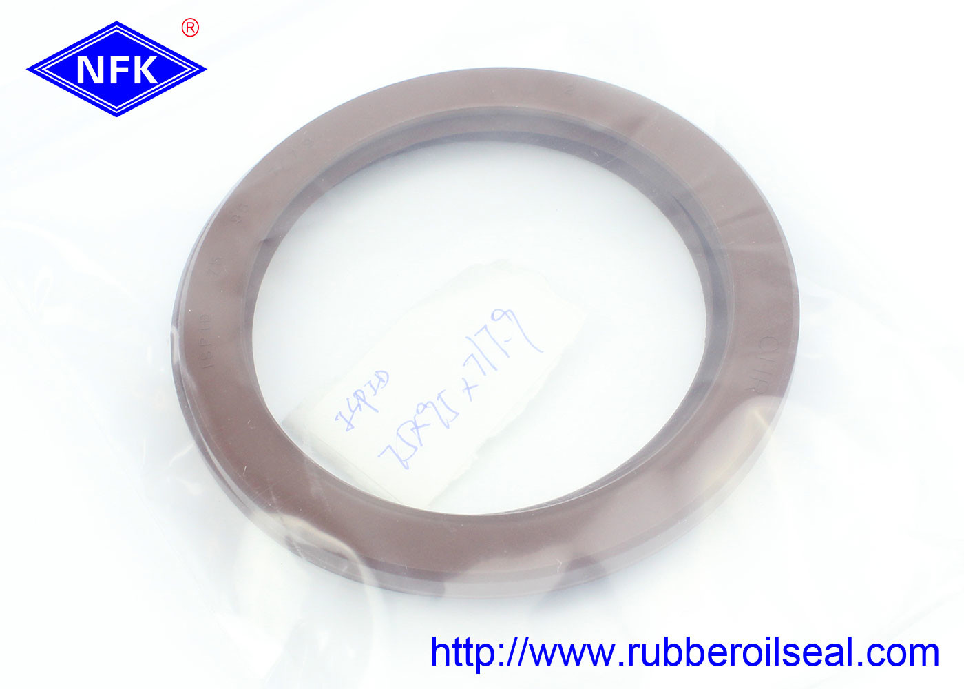 OEM FKM 75A ISPID 75*95*7 Wear Resistant Shaft Oil Seal