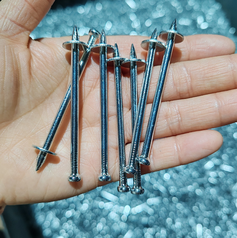 Silver Color Shoot Nail For Gun And Gas Nail