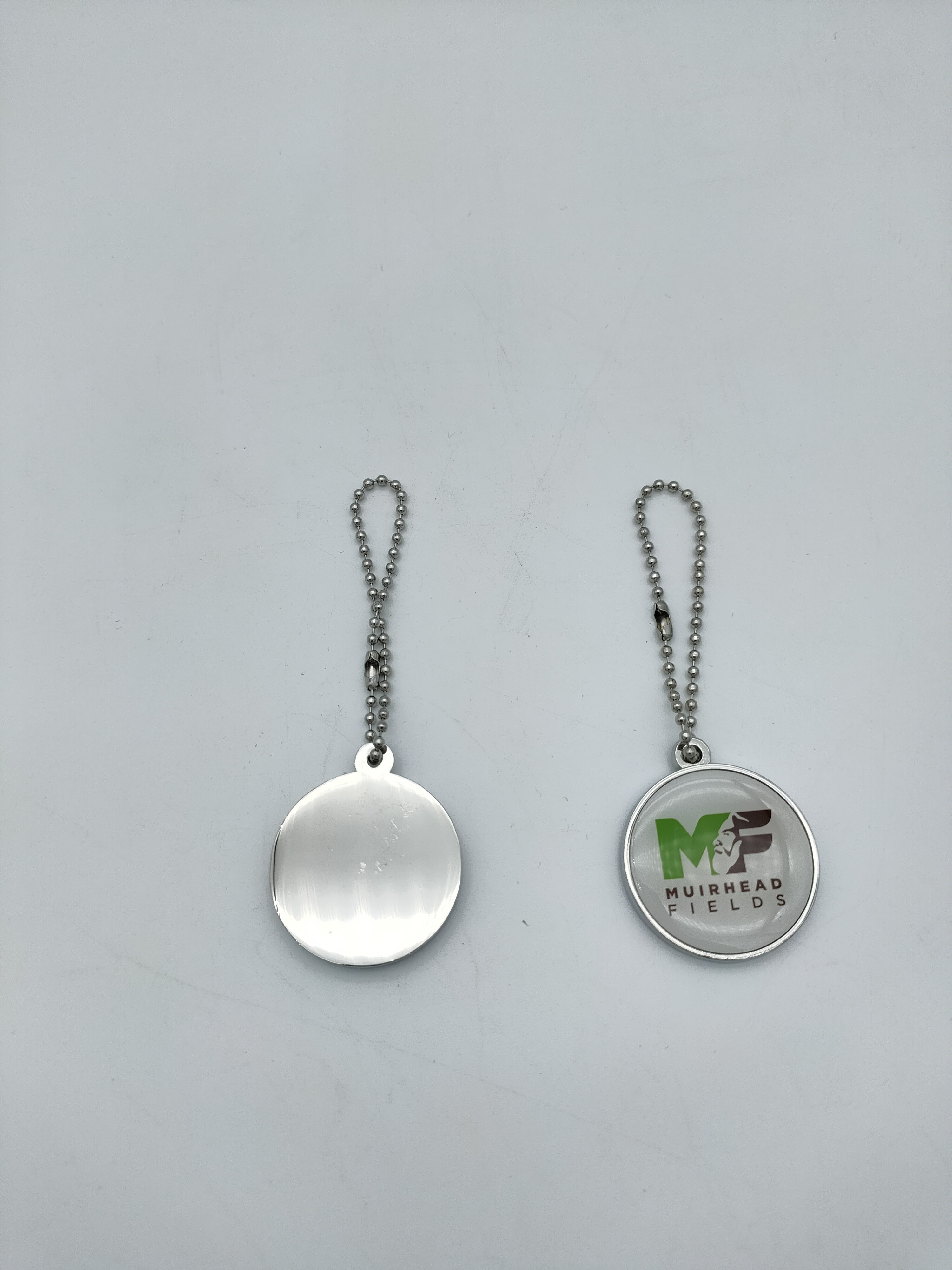 ODM Membership Custom Metal Ornaments , 3D Steel Type Gym Badge