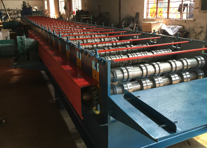 1250 Mm Max. Width With GI Material Steel Sheet Floor Deck Roll Forming Machine
