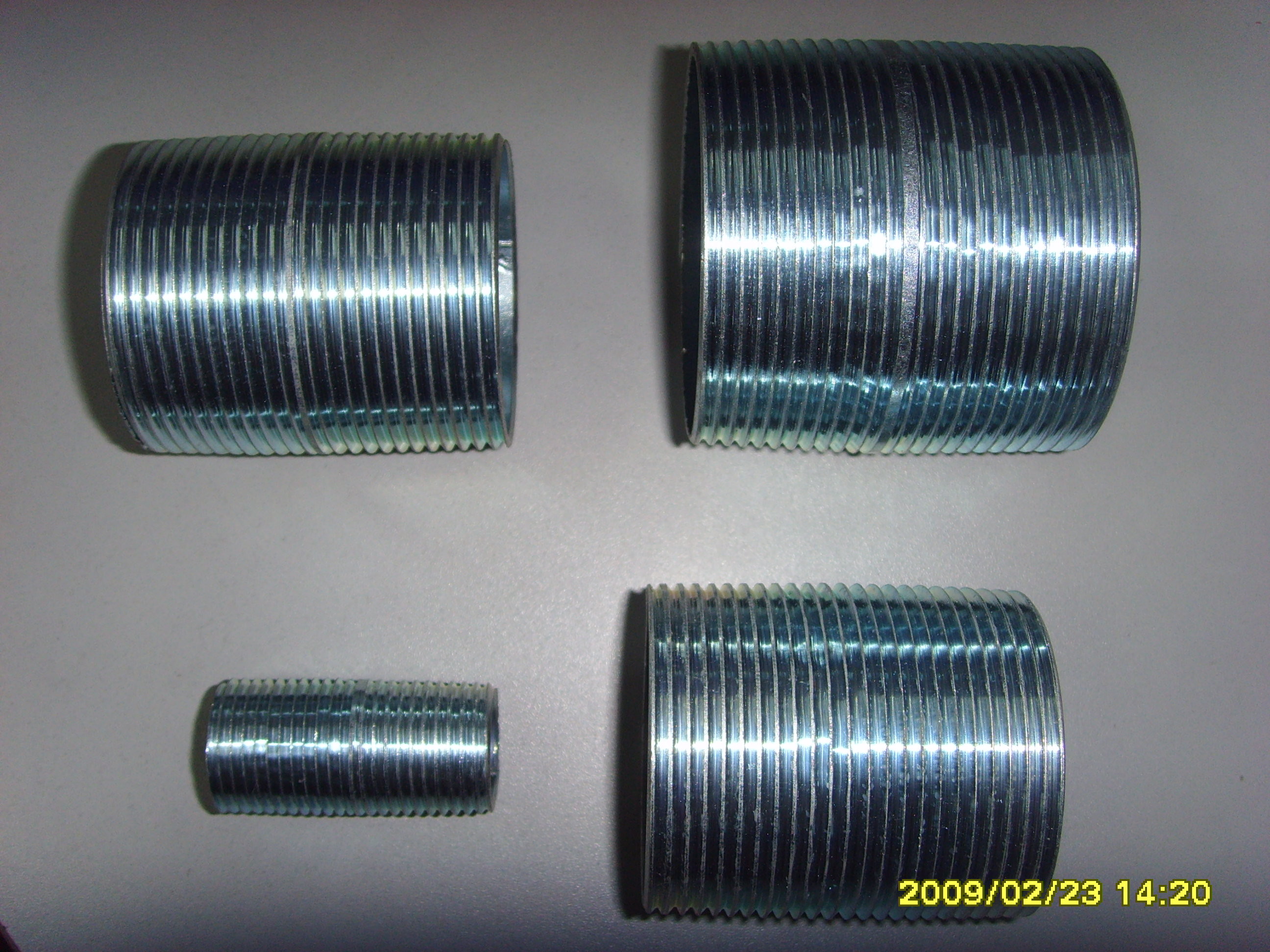 1/2" To 2" Carbon Steel RMC/RIGID Conduit Nipple Electro Galvanized All Thread