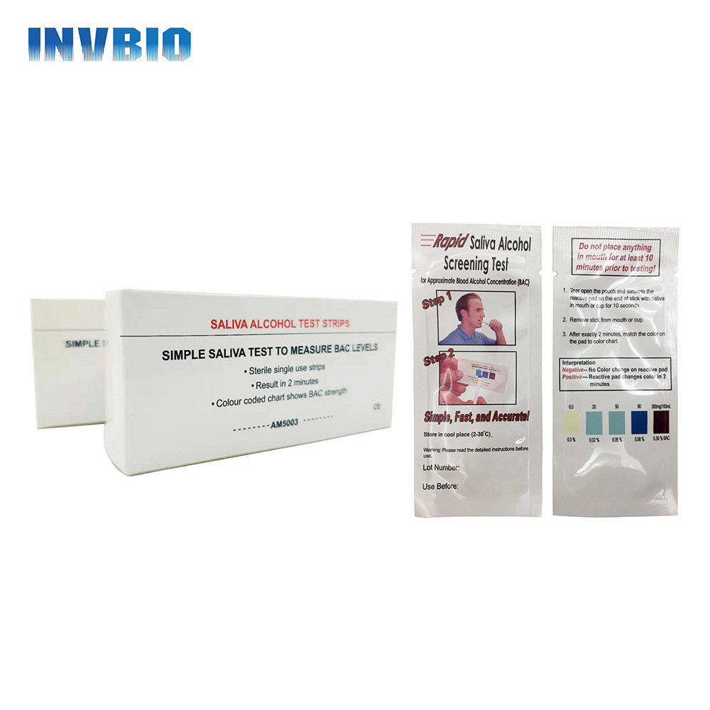 Fast Saliva Alcohol Test Strips Accuracy Self Test At Home