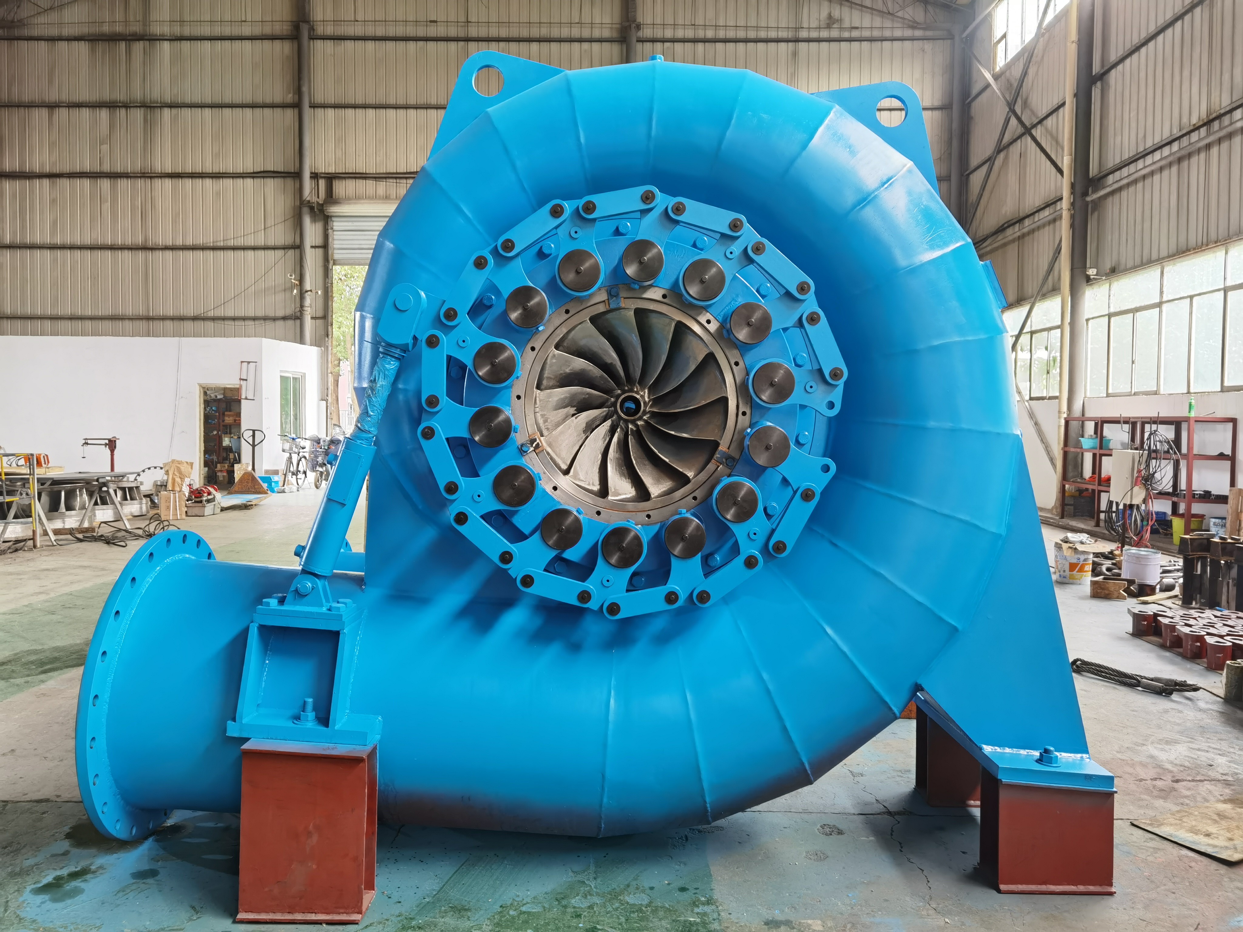 Customized Vortex Turbine Hydro Power Generator Horizontal Or Vertical Francis Turbines