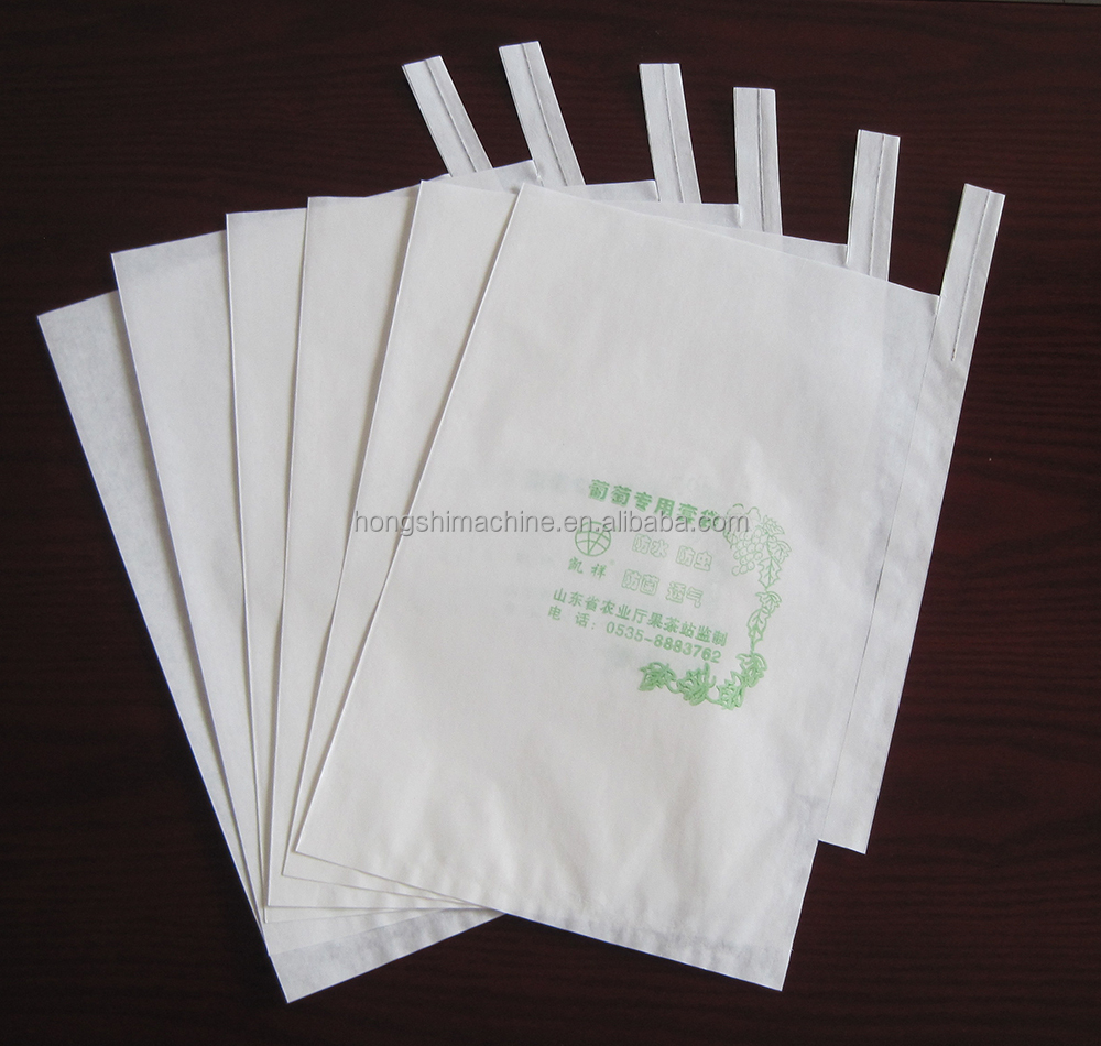High Speed Fruit Vegetable Processing Machine Grape Growing Cover Paper Bag Maker