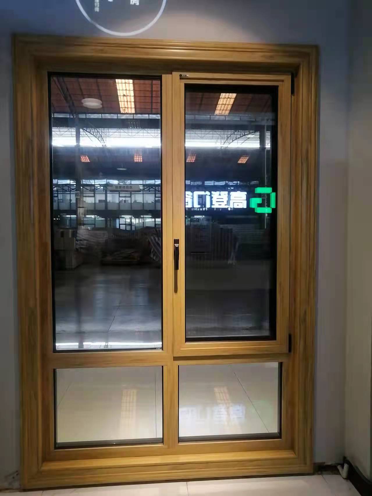 Noise Reduction White Aluminium Casement Windows Double Glazed Sound Insulation