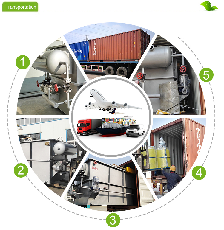 50m3/Hr Industrial Wastewater Treatment Plant For Sewage Water Cleaning