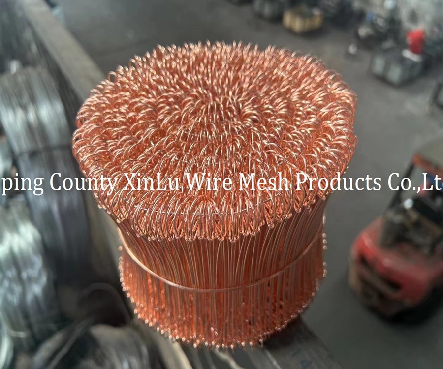 Rebar Double Loop Tie Wire 12cm Length Twin LoopTie Wire Anti Corrosion For Binding