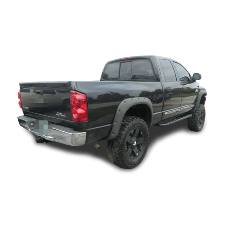 Manufacturer Black ABS Fender Flares For Truk Dodge Ram 1500 2009-2017 Exterior Accessories