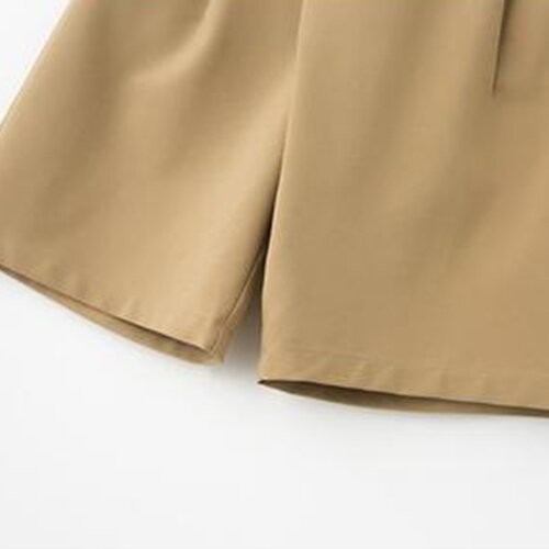 OEM maufactory Summer New Polyester Five Point Pants Straight Panties Casual