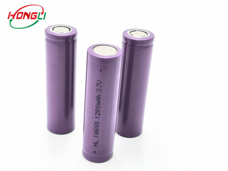 Rechargeable 18650 Lithium Ion Cells Long Running Time Small Dimension