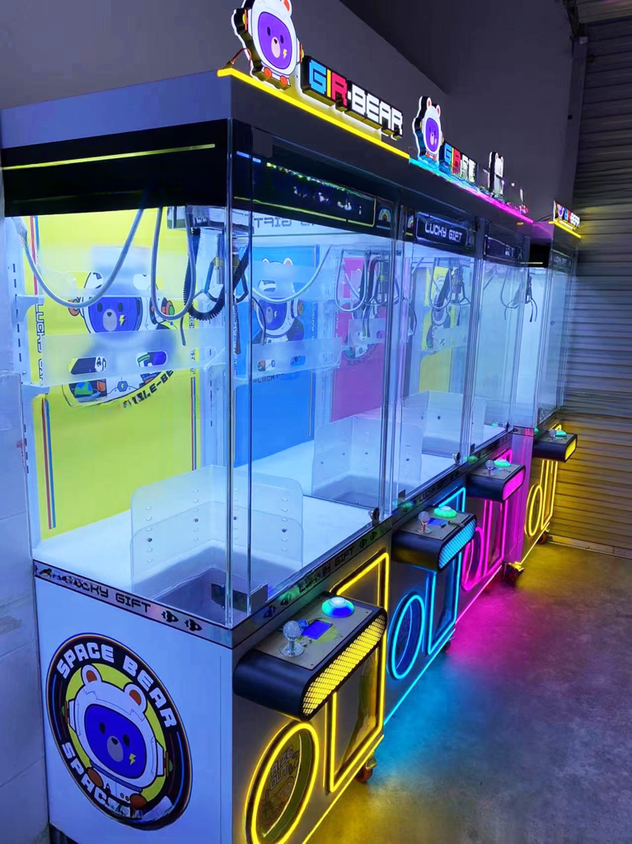 Dreamland coin operated catch crane toy machine arcade claw machine for sale